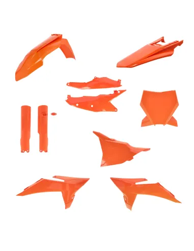 Kit Completo Plásticos Acerbis Ktm Sx/Sx-f 125-450 25-27 Naranja.