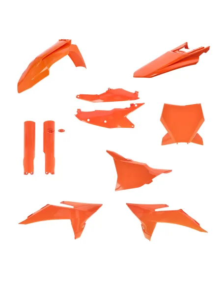 Kit Completo Plásticos Acerbis Ktm Sx/Sx-f 125-450 25-27 Naranja.