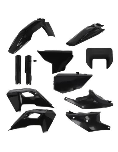 Kit Completo Plásticos Acerbis Husqvarna Te/Fe 24-25 Negro.