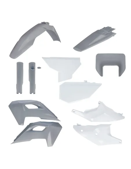Kit Completo Plásticos Acerbis Husqvarna Te/Fe 24-25 Gris/Blanco.