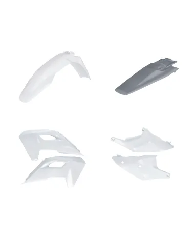 Kit de Plásticos Acerbis Husqvarna Te/Fe 125-501 24-25 Blanco/Gris.