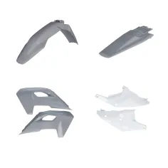Kit de Plásticos Acerbis Husqvarna Te/Fe 125-501 24-25 Blanco/Gris.