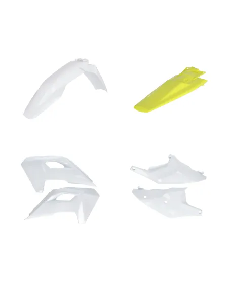 Kit de Plásticos Acerbis Husqvarna Te/Fe 125-501 24-25 Blanco/Amarillo.