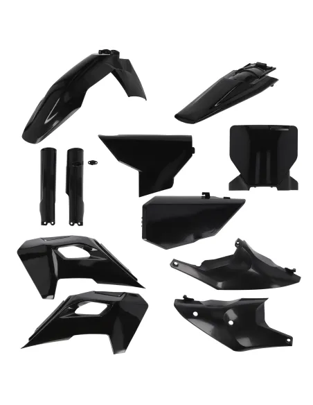 Kit Completo Plásticos Acerbis Husqvarna Tc/Fc 125-450 23-24 Negro.