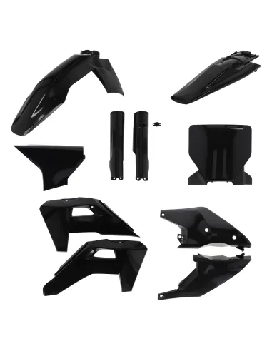 Kit Completo Plásticos Acerbis Husqvarna Tc/Fc 125-450 25-26 Negro.