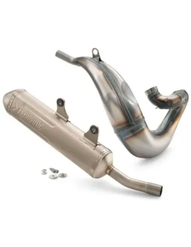 Escape Completo Akrapovic Factory Ktm Exc 250/300 24-26/Husqvarna Te 250/300 24-26/Gas Gas Ec 250/300 24-26.