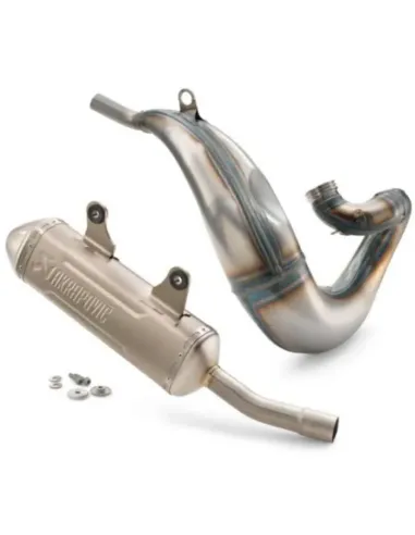 Escape Completo Akrapovic Factory Ktm Sx 250/300 23-26/Husqvarna Tc 250/300 23-26/Gas Gas Mc 250/300 24-26.