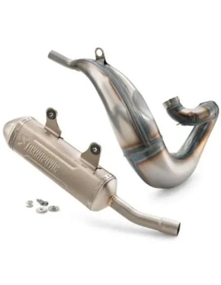 Escape Completo Akrapovic Factory Ktm Sx 250/300 23-26/Husqvarna Tc 250/300 23-26/Gas Gas Mc 250/300 24-26.