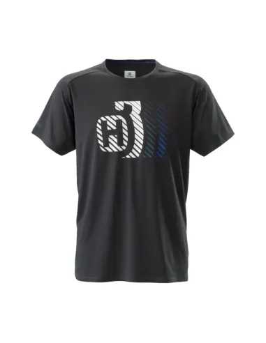 Camiseta Hombre Husqvarna Remote Negro.