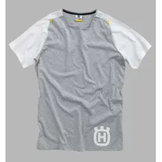 Camiseta Hombre Husqvarna Progress Gris.