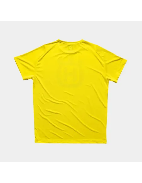 Camiseta Hombre Husqvarna Inventor Blanco/Azul.