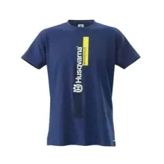 Camiseta Hombre Husqvarna Authentic Tee Azul.