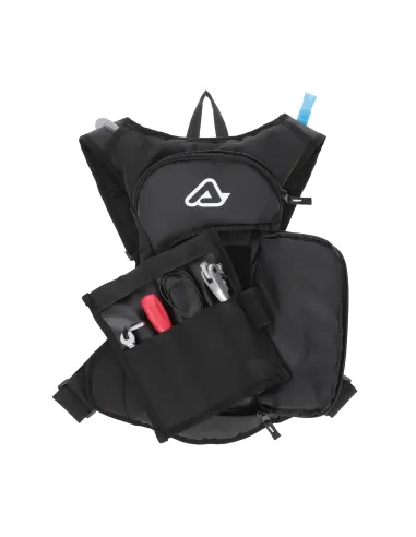 Mochila Hidratante Acerbis Logo Gris/Blanco.