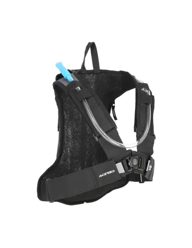 Mochila Hidratante Acerbis Logo Gris/Amarillo Flúor.