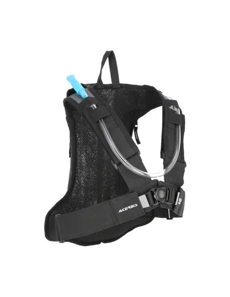 Mochila Hidratante Acerbis Logo Gris/Amarillo Flúor.