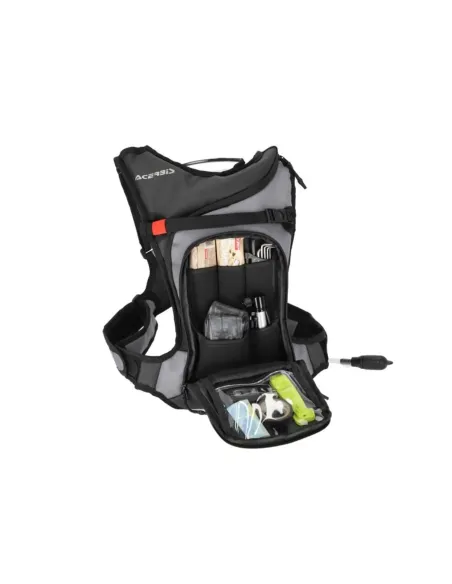 Mochila Hidratante Acerbis Senter Gris/Negro.