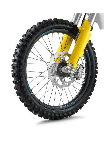 Kit Adhesivos Llanta 17"-21" Original Husqvarna Negro/Azul.