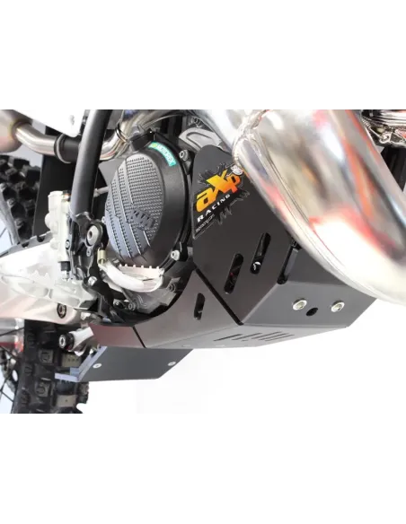 Cubrecárter Axp con Protector de Bieletas Ktm Sx 250/300 23-26/Husqvarna Te/Tc 250-300 23-26 Negro.