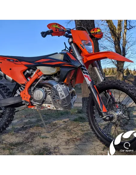 Cubrecárter CaraPacks Ktm Exc 250/300 17-19 Aluminio.