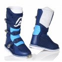 BOTAS ACERBIS SHARK JUNIOR AZUL/NARANJA. 