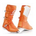 BOTAS ACERBIS SHARK JUNIOR AZUL/NARANJA. 