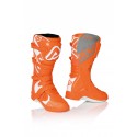 Botas Acerbis X-Team Naranja/Blanco.