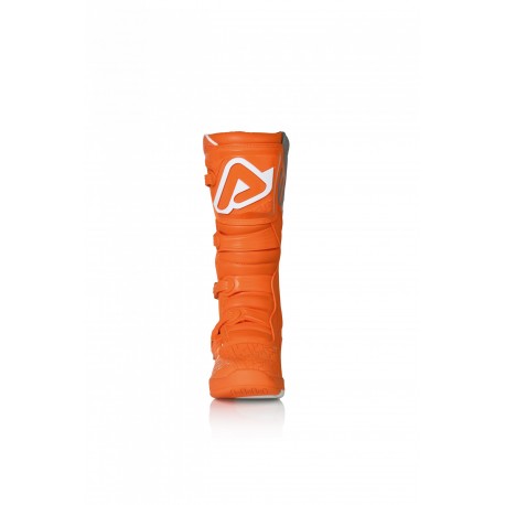 Botas Acerbis X-Team Naranja/Blanco.
