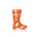 Botas Acerbis X-Team Naranja/Blanco.
