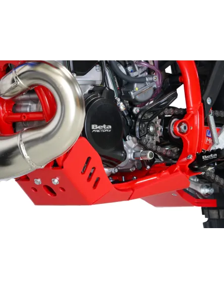 Cubrecárter Axp con Protector de Bieletas Beta RR 250/300 25-26 Rojo.