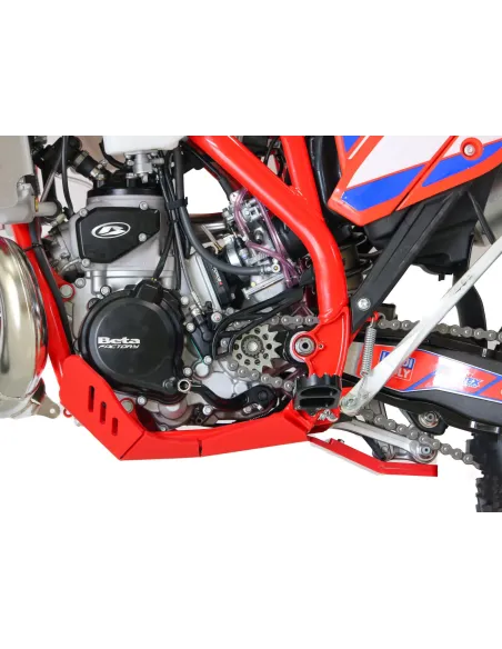 Cubrecárter Axp con Protector de Bieletas Beta RR 250/300 25-26 Rojo.
