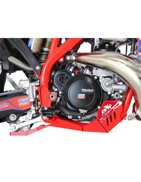Cubrecárter Axp con Protector de Bieletas Beta RR 250/300 25-26 Rojo.