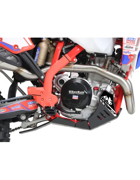 Cubrecárter Axp con Protector de Bieletas Beta RR 350/390/430/480 24-26 Negro.