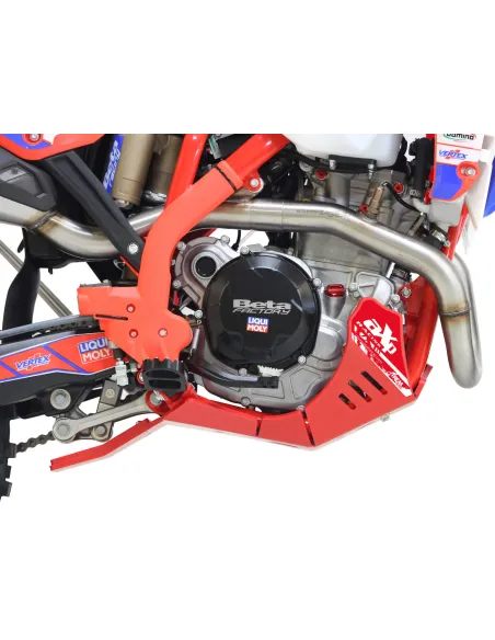 Cubrecárter Axp con Protector de Bieletas Beta RR 350/390/430/480 24-26 Rojo.