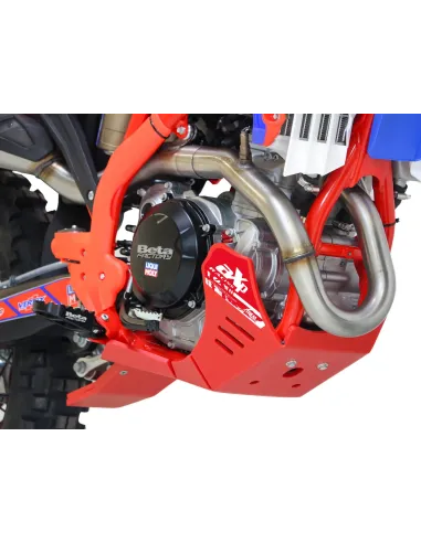 Cubrecárter Axp con Protector de Bieletas Beta RR 350/390/430/480 24-26 Rojo.