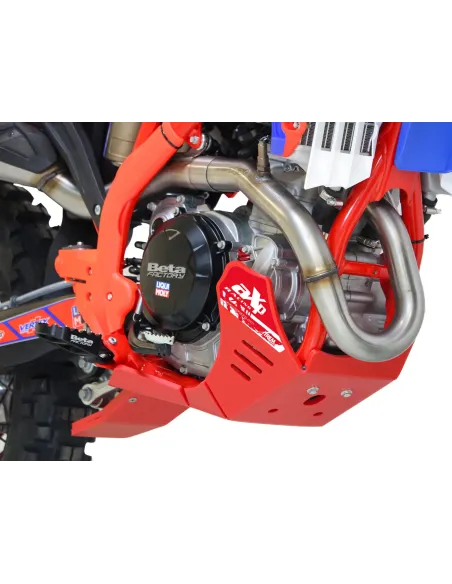 Cubrecárter Axp con Protector de Bieletas Beta RR 350/390/430/480 24-26 Rojo.