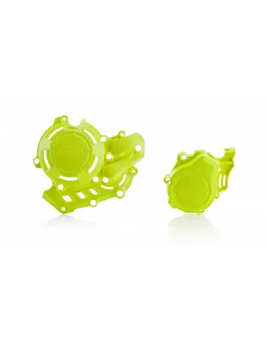 Protector Tapa Embrague y Encendido Acerbis Ktm Excf 450/500 17-23/Husqvarna Fe 450/500 17-23/Gas Gas Ecf 450/500 21-23 Amarillo