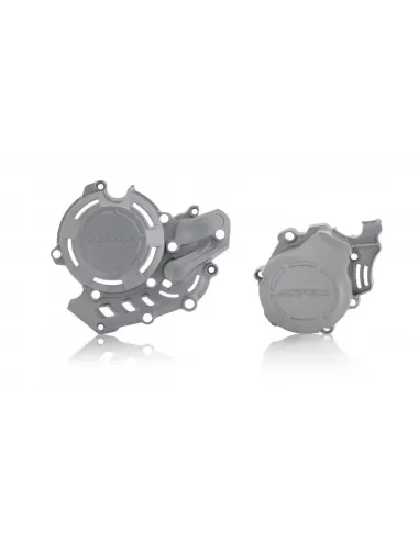 Protector Tapa Embrague y Encendido Acerbis Ktm Excf 450/500 17-23/Husqvarna Fe 450/500 17-23/Gas Gas Ecf 450/500 21-23 Gris.