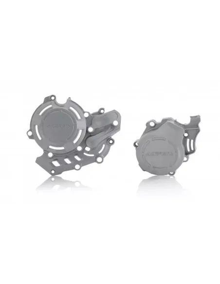 Protector Tapa Embrague y Encendido Acerbis Ktm Excf 450/500 17-23/Husqvarna Fe 450/500 17-23/Gas Gas Ecf 450/500 21-23 Gris.