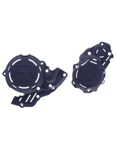 Protector Tapa Embrague y Encendido Acerbis Ktm Excf 250/350 24-26/Husqvarna Fe 250/350 24-26/Gas Gas Ecf 250/350 24-26 Azul.