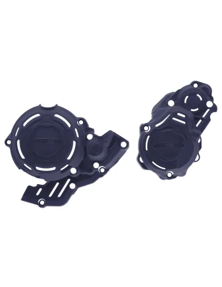 Protector Tapa Embrague y Encendido Acerbis Ktm Excf 250/350 24-26/Husqvarna Fe 250/350 24-26/Gas Gas Ecf 250/350 24-26 Azul.
