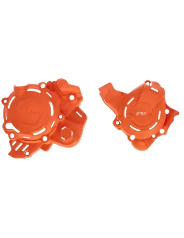 Protector Tapa Embrague y Encendido Acerbis Ktm Sx 125/150 23-26/Husqvarna Tc 125 23-26/Gas Gas Mc 125 23-26 Naranja.