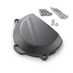 Protector Tapa de Embrague Original Ktm Sx/Exc 250-500 23-27/Husqvarna Te/Fe 250-501 23-27/Gas Gas Mc/Ec 250-500 24-27 Negro.
