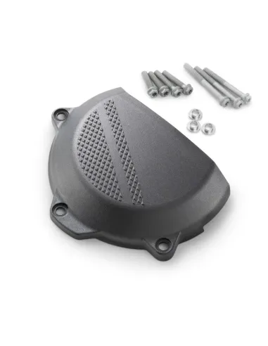 Protector Tapa de Embrague Original Ktm Sx/Exc 250-500 23-27/Husqvarna Te/Fe 250-501 23-27/Gas Gas Mc/Ec 250-500 24-27 Negro.