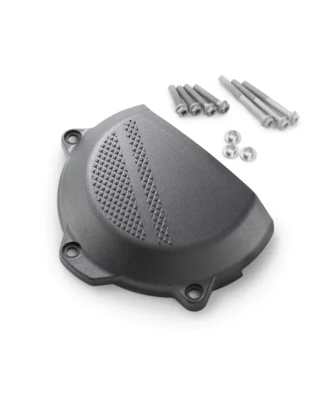 Protector Tapa de Embrague Original Ktm Sx/Exc 250-500 23-27/Husqvarna Te/Fe 250-501 23-27/Gas Gas Mc/Ec 250-500 24-27 Negro.