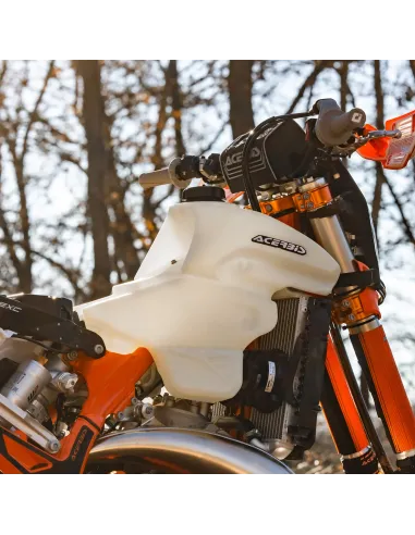 Depósito Acerbis 12L Ktm Exc/Exc-f 125-500 24-26/Sx/Sxf 125-450 23-26 Transparente.