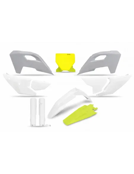 Kit Completo Plásticos Ufo Husqvarna Tc/Fc 23-24 Gris/Blanco.