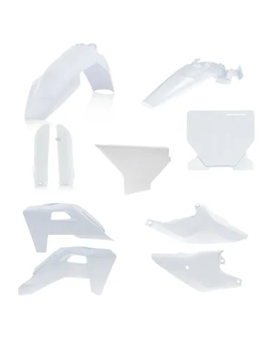Kit Completo Plásticos Acerbis Husqvarna Tc 85 25-26 Blanco.
