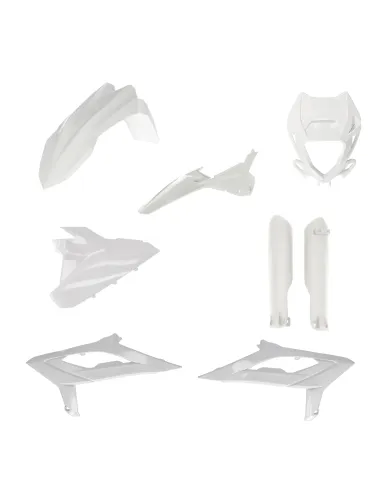 Kit Completo Plásticos Acerbis Beta rr 125-480 23-24 Blanco.