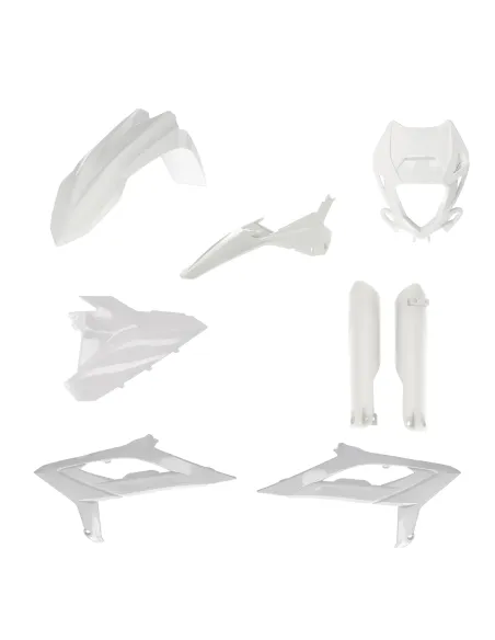 Kit Completo Plásticos Acerbis Beta rr 125-480 23-24 Blanco.