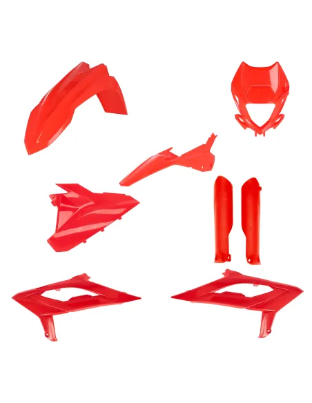 Kit Completo Plásticos Acerbis Beta rr 125-480 23-24 Rojo.